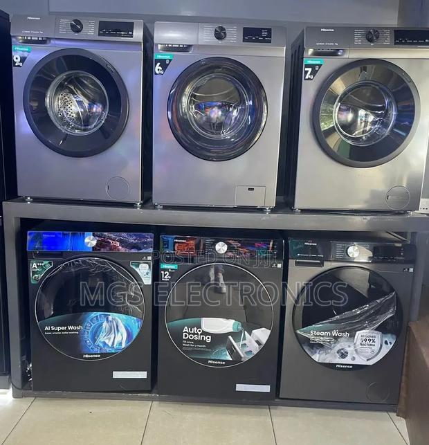 Hisense Front Load Washing ;
9kg