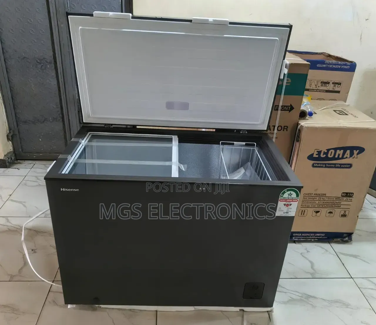 300 Litres Hisense Deep Freezer
