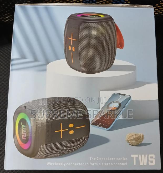 Hm-805,Wireless Speaker With RGB Led Lights. - thumbnail 2
