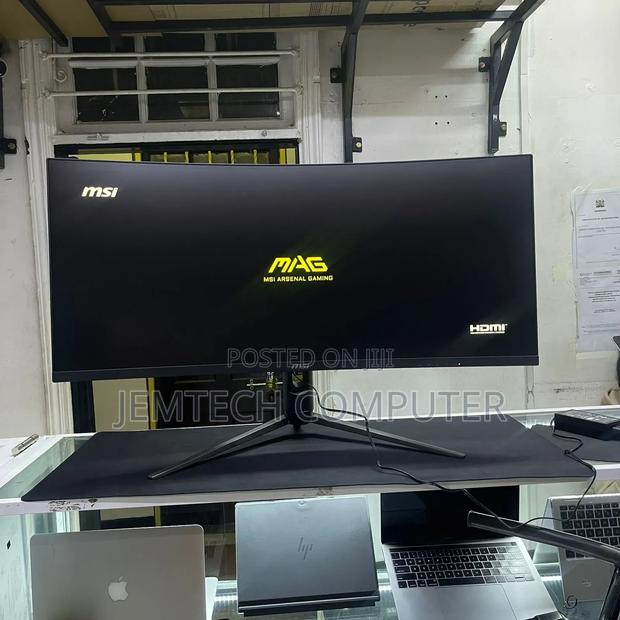 Msi Mag 342cqrf E20 Massive 34" Curved Display 200hz Refresh Rate - thumbnail 3