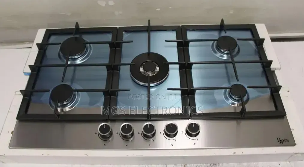  *Made in Turkey
90 Cm B-I Hob 
5 Gas Burner 

