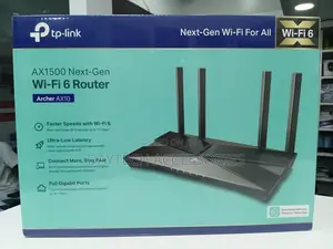 Tp-Link Wifi 6 Ax1500 Smart Wifi Router (Archer Ax10) 802.11ax.