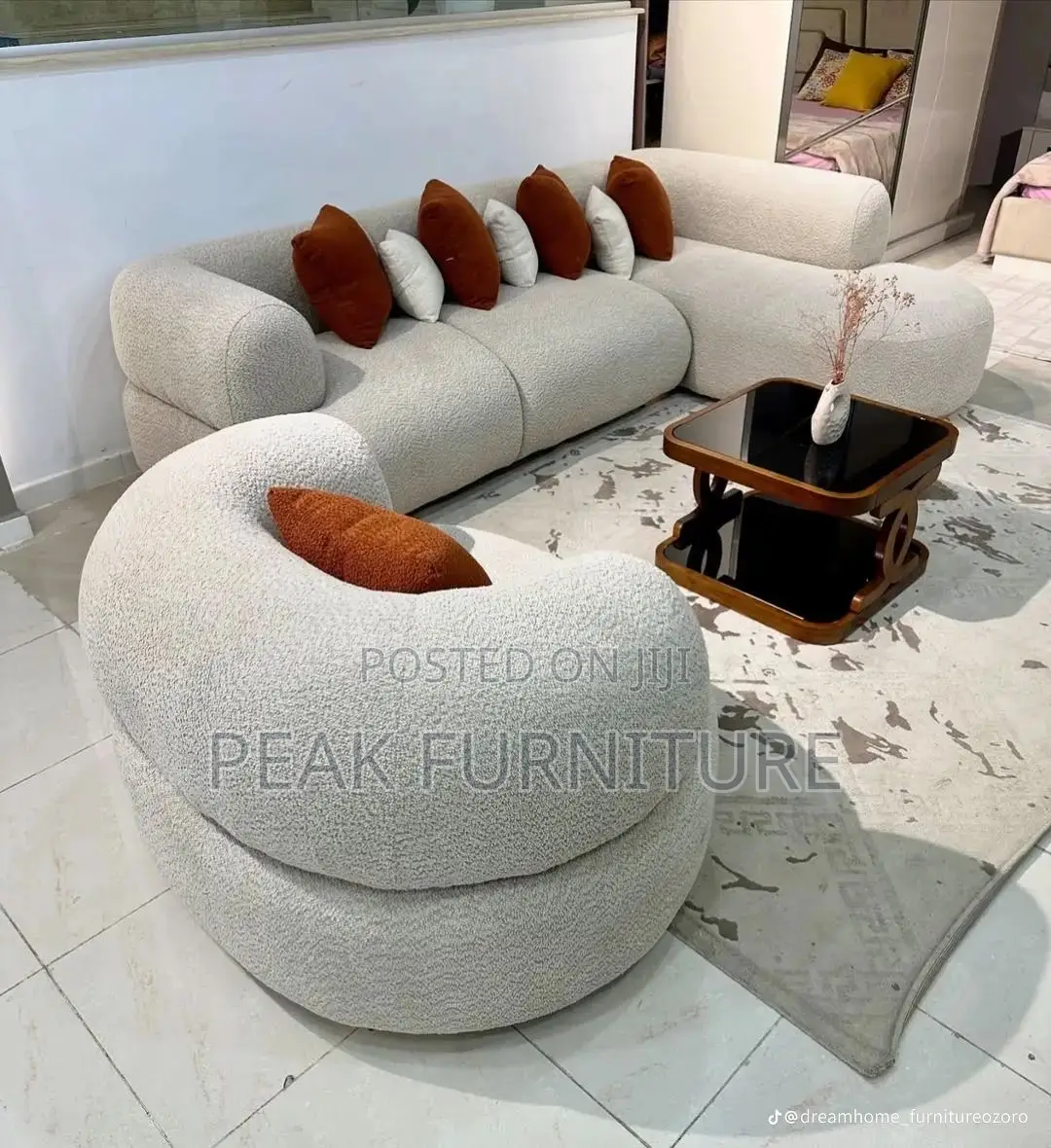 Premium Fabric Sofa Set
