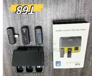 T68 Wireless Lapel Microphone – High Quality Audio Solution