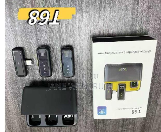 T68 Wireless Lapel Microphone – High Quality Audio Solution