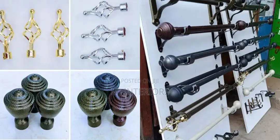 Affordable Decorative Curtain Rods for Every Interior Style