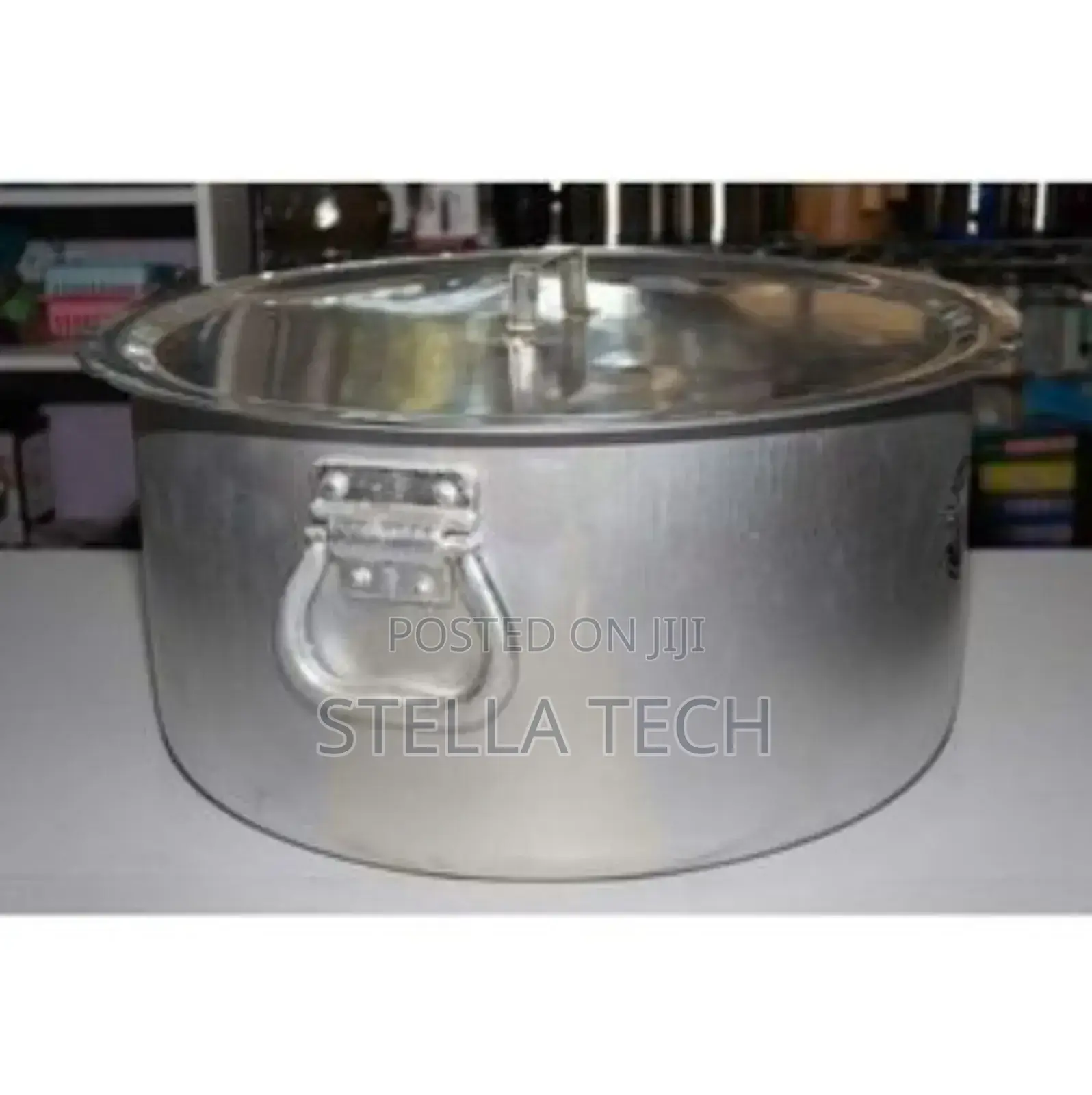 Aluminium Sufuria Extra Heavy With Handles and Lids 25 LTRS