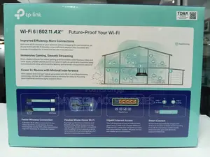 Tp-Link Ax10 Archer Ax1500 1.5 GBPS Wi-Fi 6 Dual-Band Wireless Router