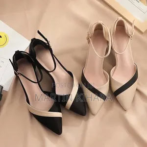 Chunky Ladies Heels(Size 36-40)