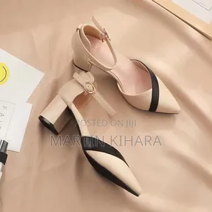 Chunky Ladies Heels(Size 36-40)