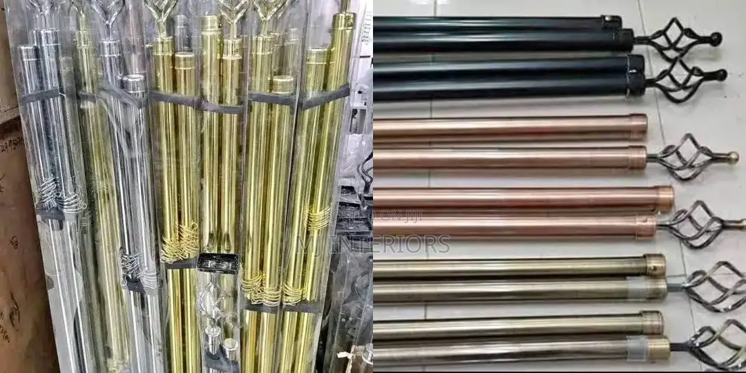 Imported Curtain Rods Add Elegance to Any Room