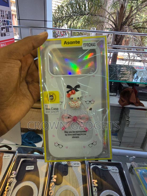 iPhone 17 Pro Max Kawaii Hello Kitty Protective Phone Case