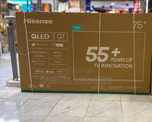 Hisense 75" Qled Uhd Smart Tv Latest Model Frameless Screen