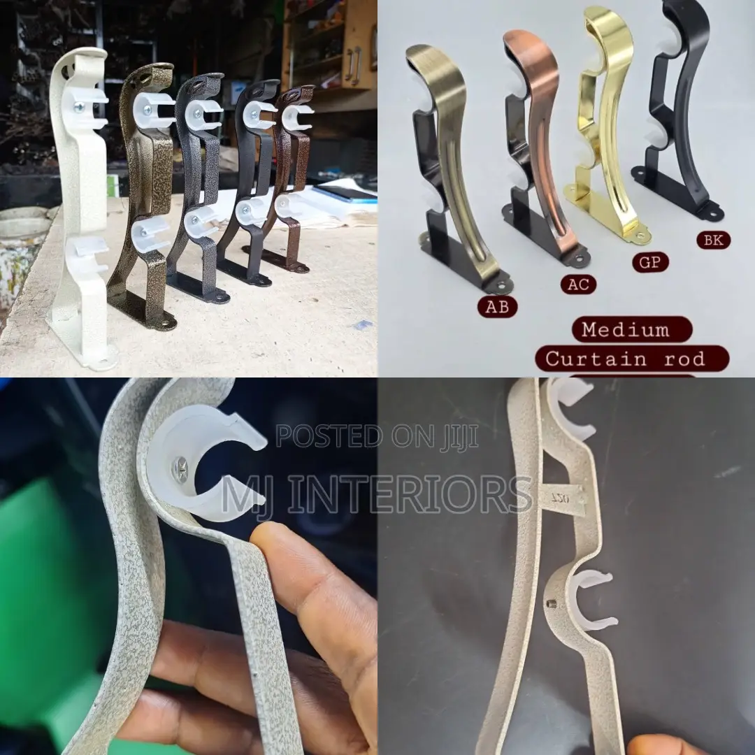 Quality Curtain Rods Brackets for Apartments Offices and Hotels Kenya