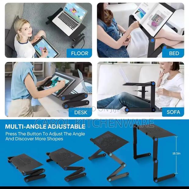 Adjustable Laptop Desk Stand - thumbnail 3
