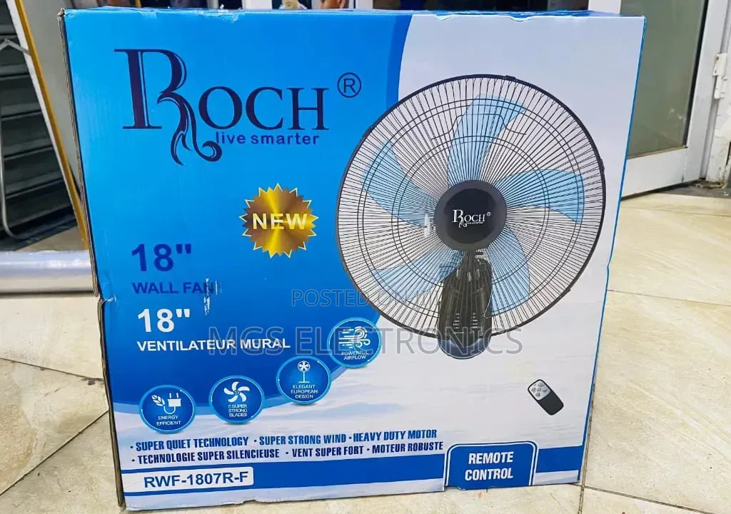 Roch 18’ Wall Fan RWF-1807r-F  