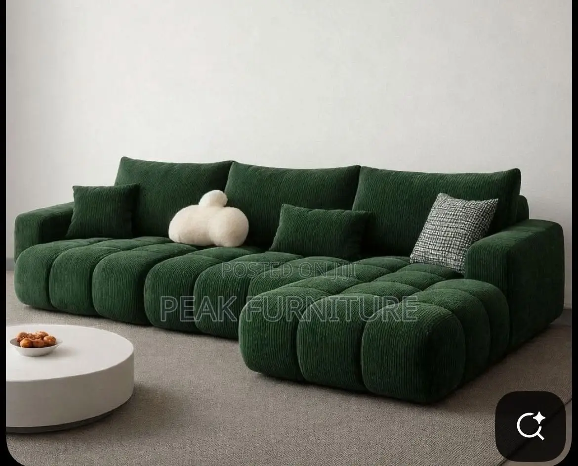 Customize Green Sofa