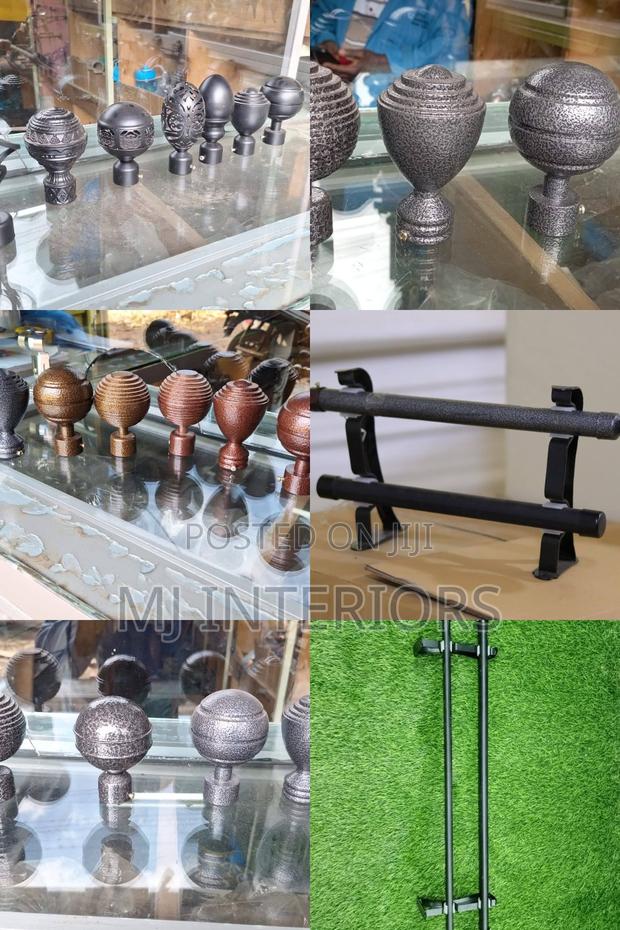 Durable Curtain Rods for Sheers Drapes and Heavy Curtains