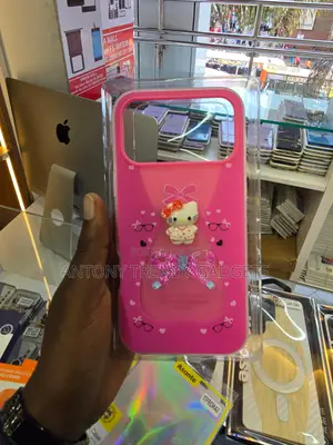iPhone 17 Pro Max Cartoon Kitty Protective Back Cover