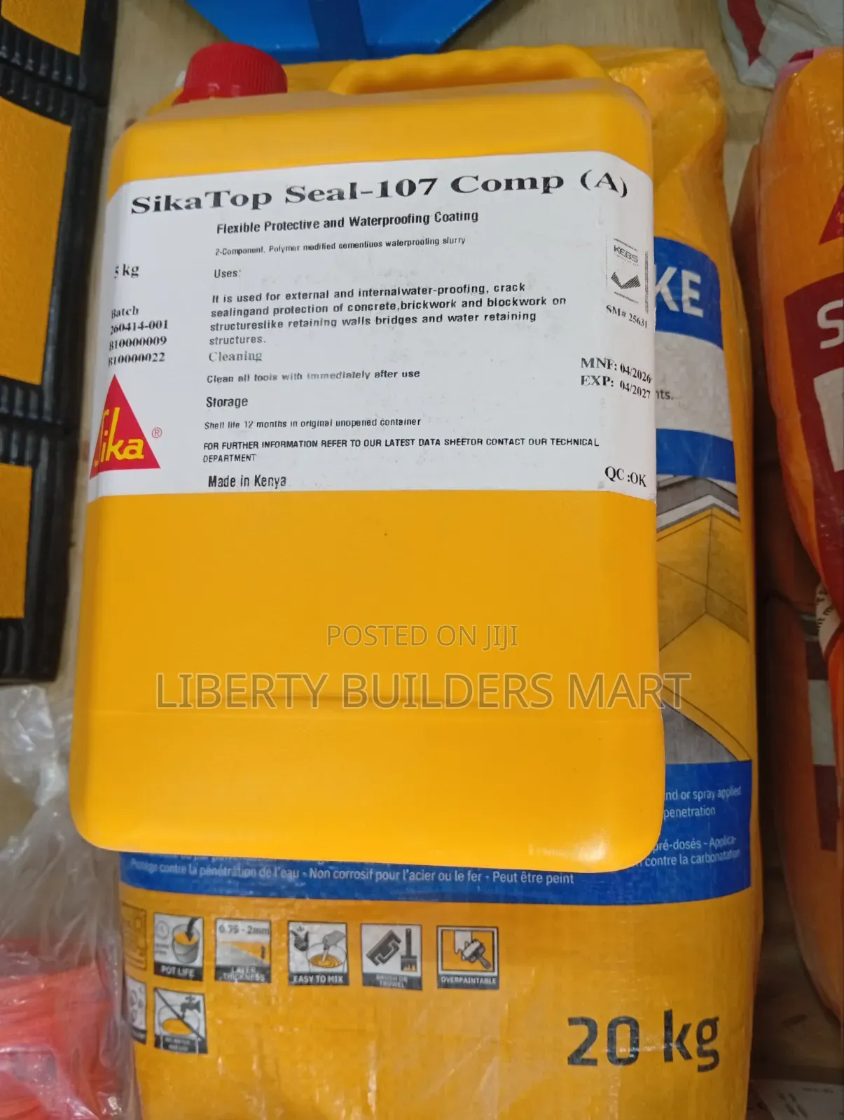 Topseal 107 25kg Kit