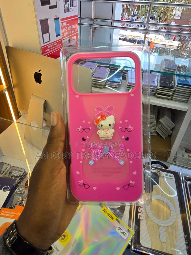 Premium Hello Kitty Case for iPhone 17 Pro Max Girls