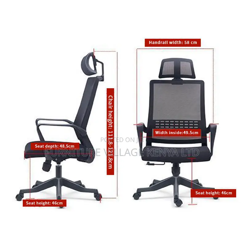 Adjustable Office Mesh Task Chair.