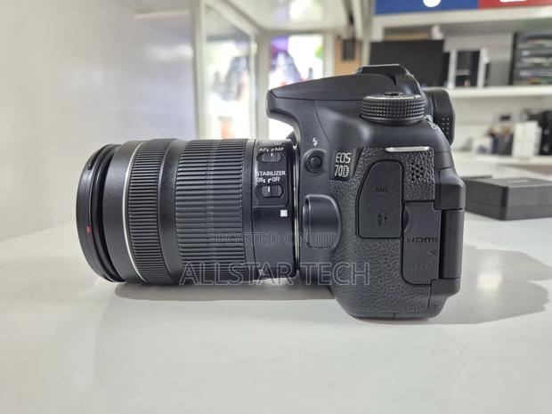 Canon Eos 70d DSLR Camera With 18-135mm Lens