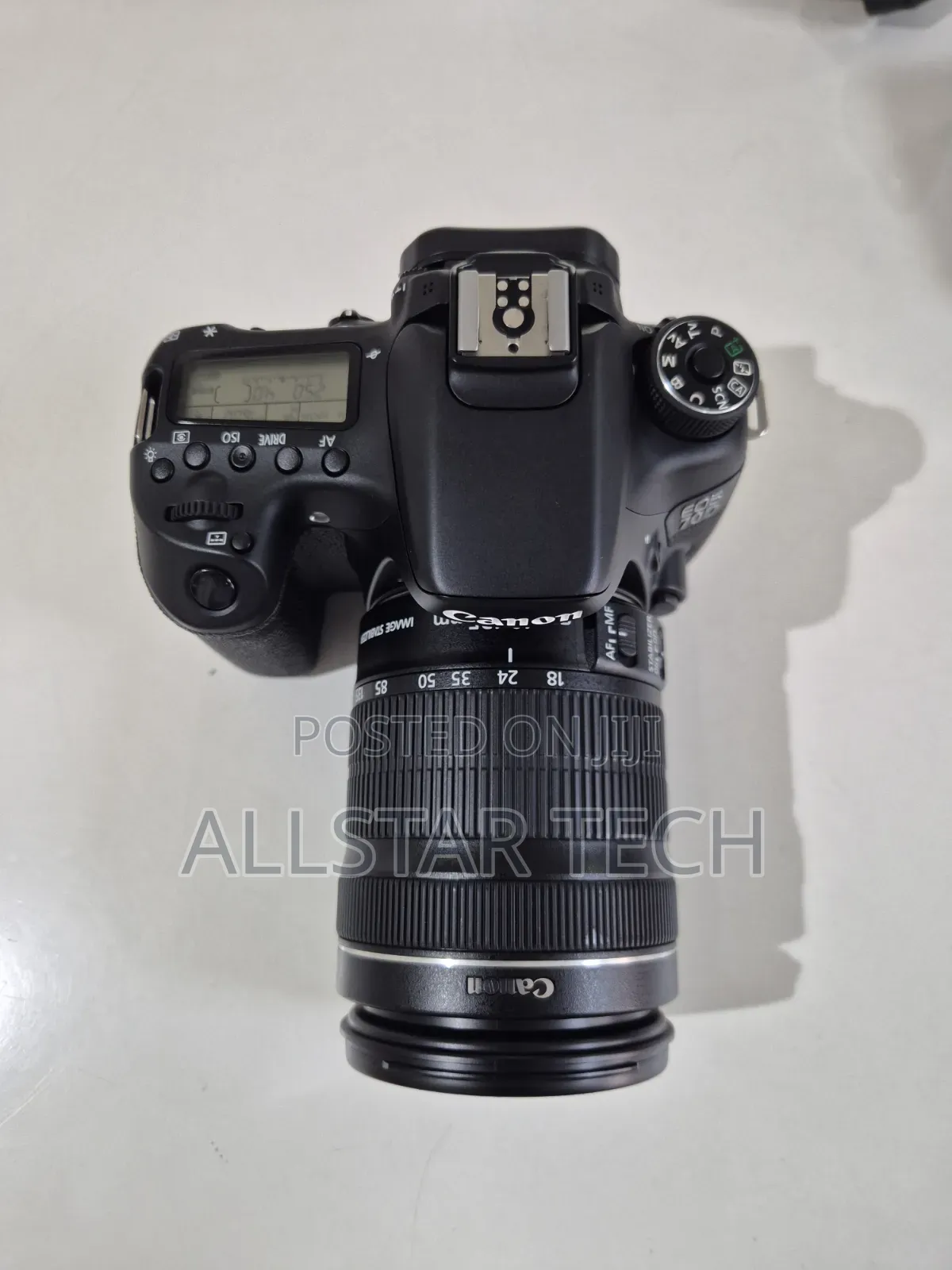Canon Eos 70d DSLR Camera With 18-135mm Lens