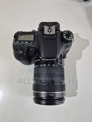 Canon Eos 70d DSLR Camera With 18-135mm Lens