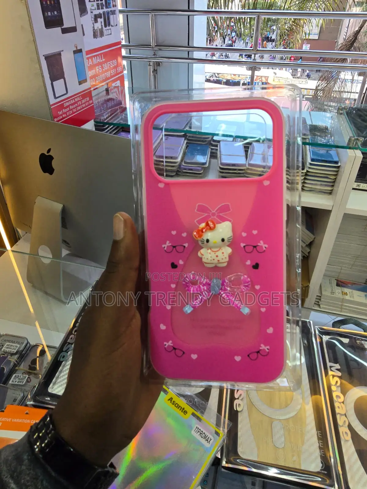 Cute Hello Kitty Phone Case for iPhone 17 Pro Max Cover