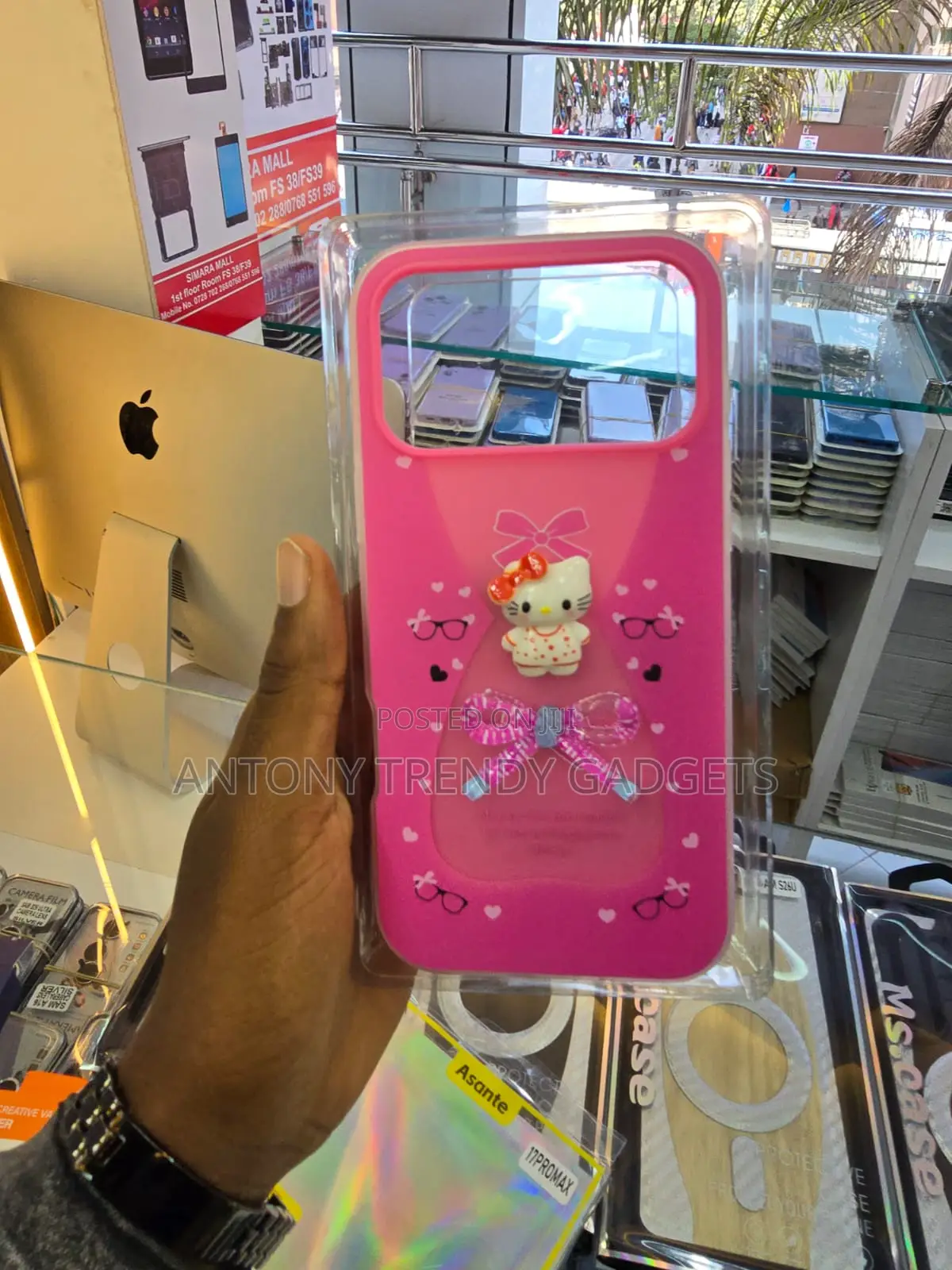 Cute Hello Kitty Phone Case for iPhone 17 Pro Max Cover