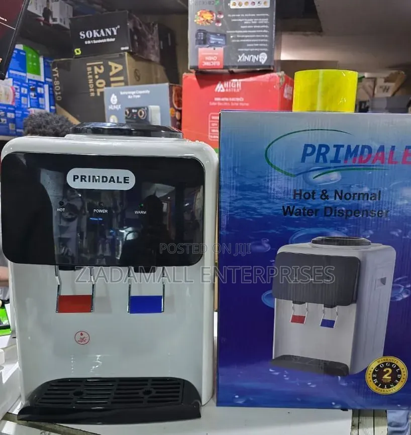 Primdale Dispenser Table Top Hot and Normal ,Stay Refreshed With Primd