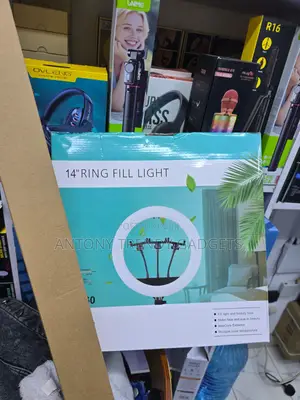 Qx360 14 Inch Led Ring Light With Tripod and Phone Holder