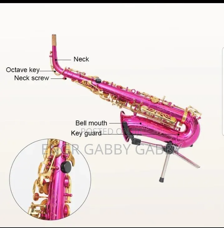 Stylish Alto Pink Saxophone