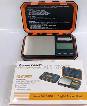 Constant Pocket Scale – 300g (0.01g Accuracy)