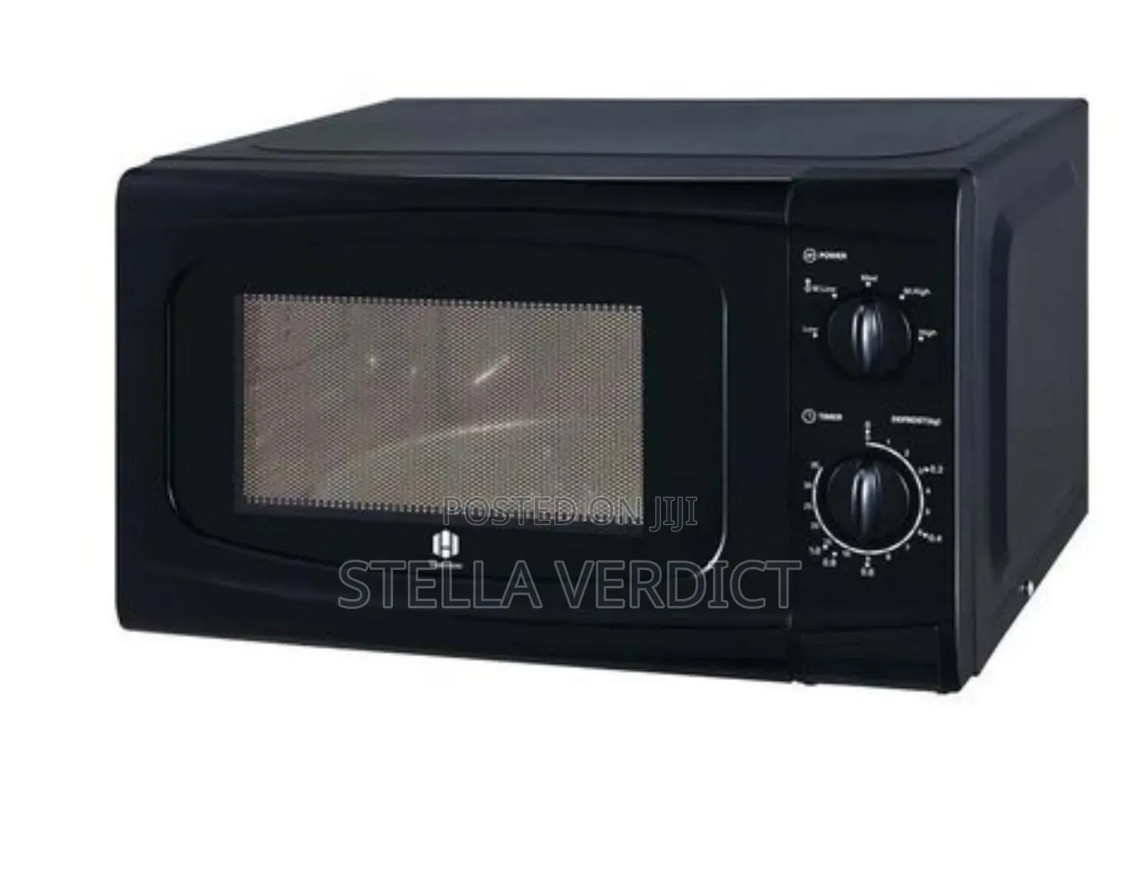 20l Manual Black Hanmac Microwave
