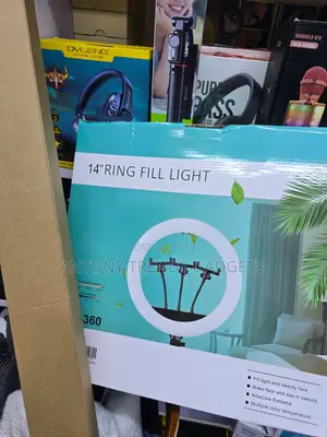 Qx360 Professional Ring Light Kit With Adjustable Lighting