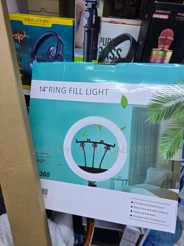 Qx360 Professional Ring Light Kit With Adjustable Lighting - thumbnail 3