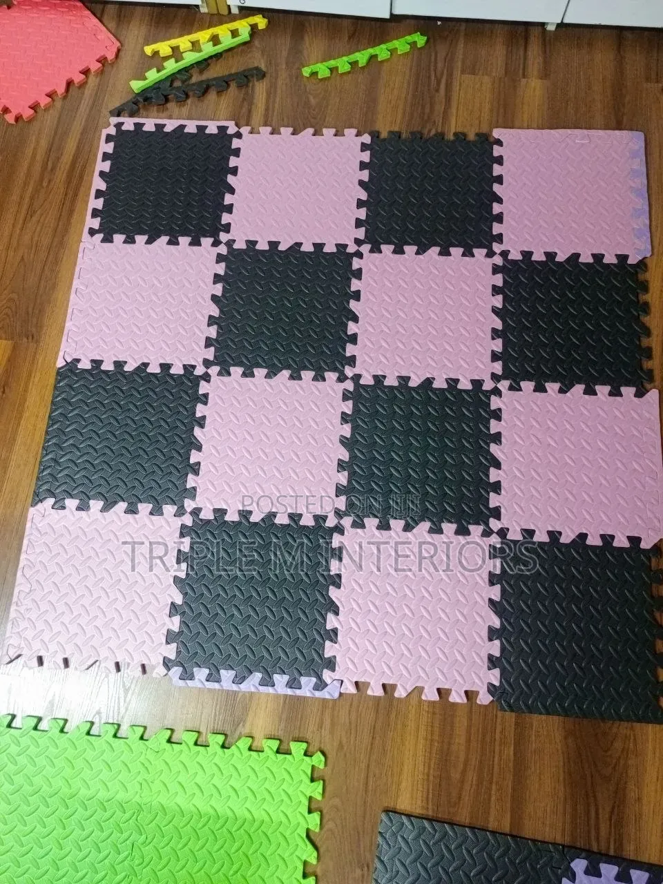 Easy-to-Clean Fluffy Puzzle Mats for Cozy Play Corners