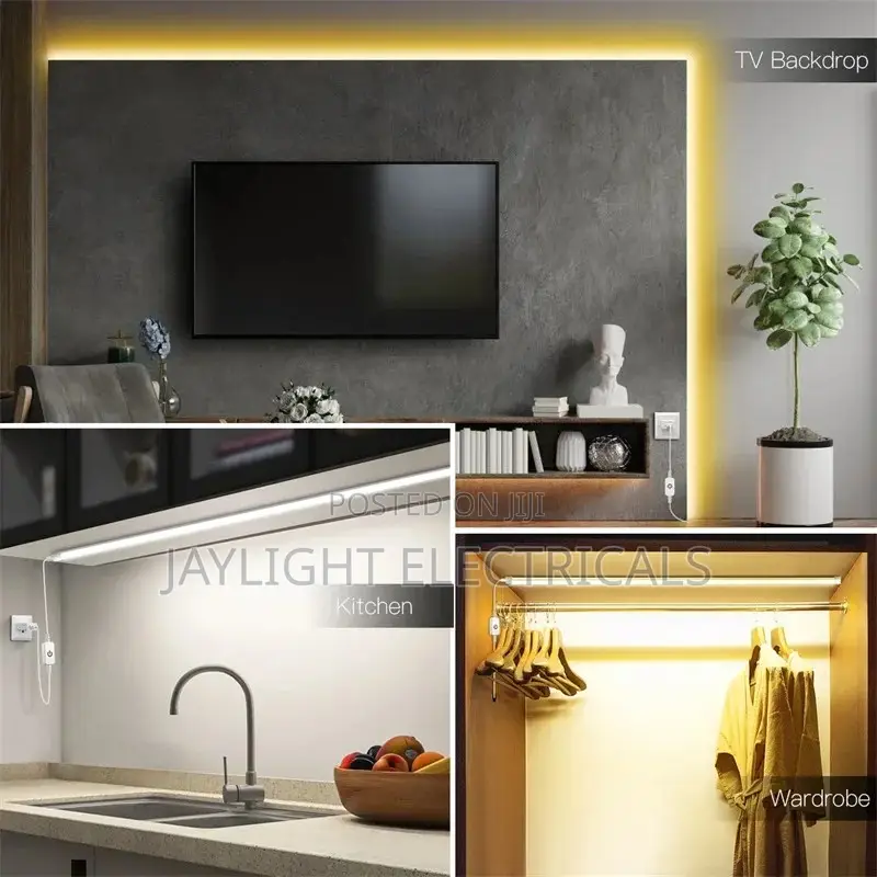 Ceiling Wall Cob Led Strip Light 12v