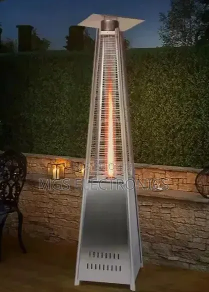 *Modern Style Pyramid Patio Heater Free-Standing for Gar
