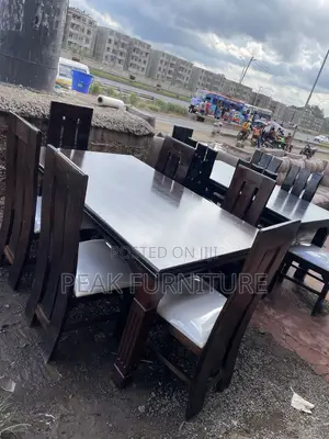 Contemporary Dining Set 6 Seater