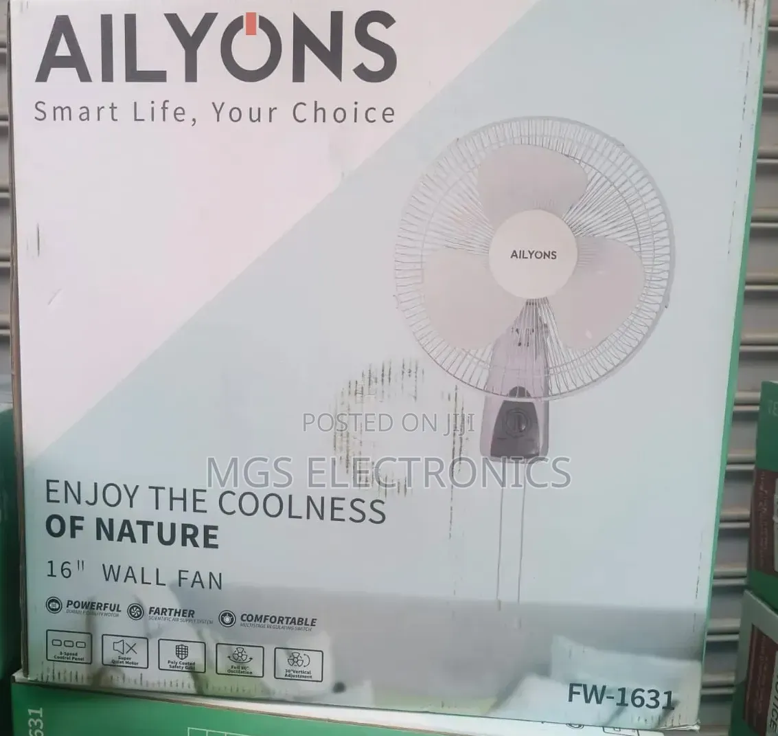 Ailyons 16 Inches Wall Fan  