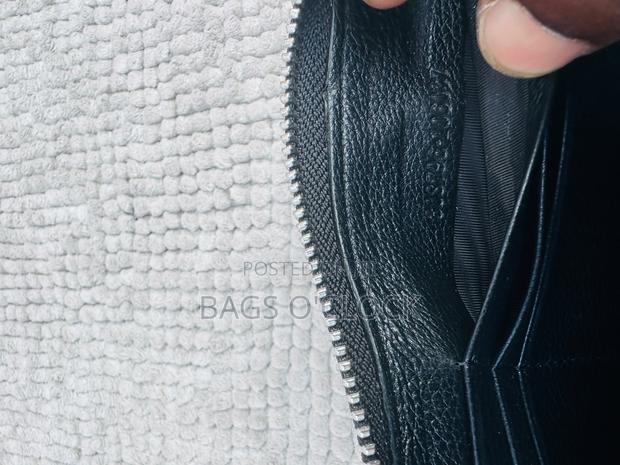 Gucci Interlocking Gg Black Leather Zip-Around Long Wallet - thumbnail 2