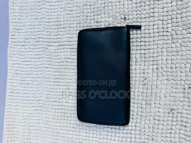 Gucci Interlocking Gg Black Leather Zip-Around Long Wallet - thumbnail 5