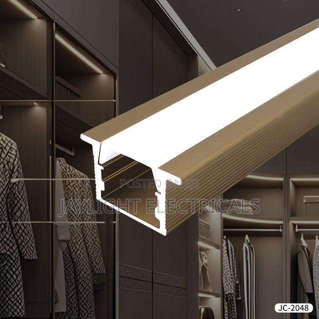 Aluminum Gutter Profile With Led Strip Lights