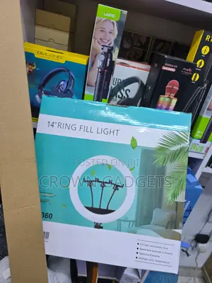 Qx360 Led Fill Ring Light for Vlogging and Photography