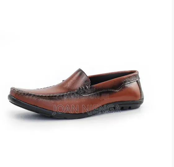 Brand New Men's Brown Leather Loafers
