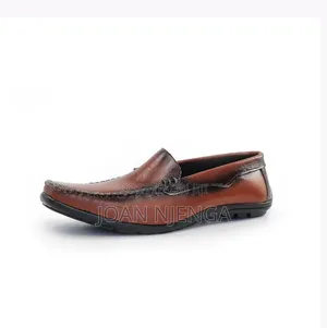 Brand New Men's Brown Leather Loafers