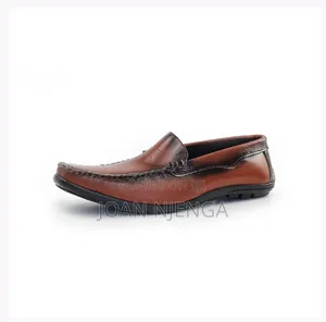 Brand New Men's Brown Leather Loafers